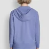 Sudadera con capucha y cordón con logotipo en dos tonos Sudadera con capucha y cordón con logotipo en dos tonos
