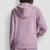 Sudadera con capucha y cremallera completa con logotipo metalizado Sudadera con capucha y cremallera completa con logotipo metalizado