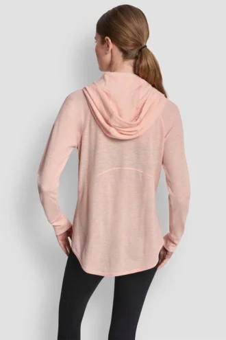 Sudadera con capucha y cremallera completa de tejido mini waffle Sudadera con capucha y cremallera completa de tejido mini waffle