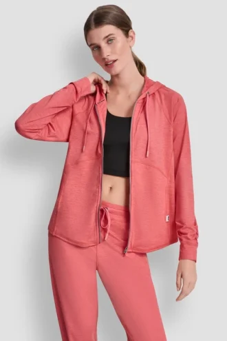 Sudadera con capucha y cremallera completa teñida al azar Sudadera con capucha y cremallera completa teñida al azar