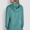 Sudadera con capucha y cremallera completa teñida al azar Sudadera con capucha y cremallera completa teñida al azar