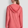 Sudadera con capucha y cremallera completa teñida al azar