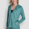 Sudadera con capucha y cremallera completa teñida al azar Sudadera con capucha y cremallera completa teñida al azar