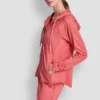 Sudadera con capucha y cremallera completa teñida al azar