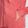 Sudadera con capucha y cremallera completa teñida al azar