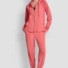 Sudadera con capucha y cremallera completa teñida al azar