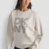 Sudadera con logotipo con adornos Sudadera con logotipo con adornos