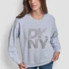 Sudadera con logotipo con adornos Sudadera con logotipo con adornos