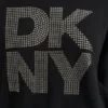 Sudadera con logotipo con adornos