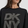 Sudadera con logotipo con adornos