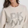 Sudadera con logotipo con adornos Sudadera con logotipo con adornos
