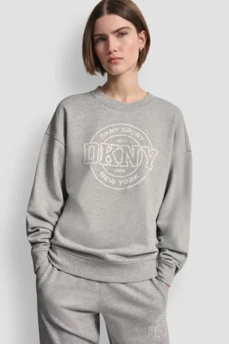 Sudadera con logotipo universitario