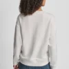 Sudadera de cuello redondo con logotipo de DKNY con pedrería Sudadera de cuello redondo con logotipo de DKNY con pedrería