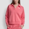 Sudadera polo con logotipo ribeteado Sudadera polo con logotipo ribeteado