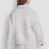 Sudadera polo con logotipo ribeteado Sudadera polo con logotipo ribeteado