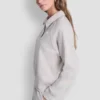 Sudadera polo con logotipo ribeteado Sudadera polo con logotipo ribeteado
