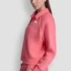 Sudadera polo con logotipo ribeteado Sudadera polo con logotipo ribeteado
