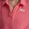 Sudadera polo con logotipo ribeteado Sudadera polo con logotipo ribeteado