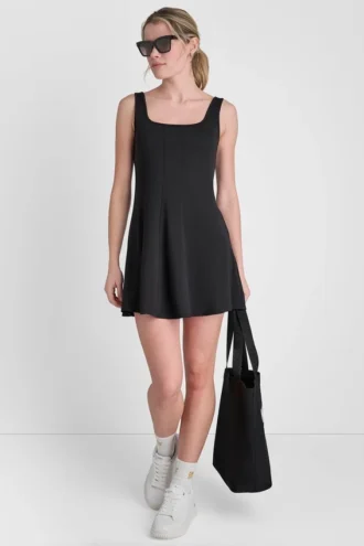 Vestido de compresión Balance con pantalones cortos incorporados