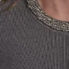Vestido de manga corta con adornos Vestido de manga corta con adornos