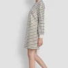 Vestido de sudadera plisado con lentejuelas