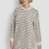 Vestido de sudadera plisado con lentejuelas