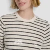 Vestido de sudadera plisado con lentejuelas