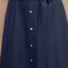 Vestido midi con botones en la parte delantera Vestido midi con botones en la parte delantera