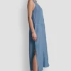 Vestido midi holgado de Tencel Vestido midi holgado de Tencel