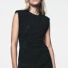 Vestido sin mangas a rayas Vestido sin mangas a rayas