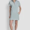 Vestido tipo zapatilla con logotipo burbuja metalizado Vestido tipo zapatilla con logotipo burbuja metalizado