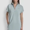 Vestido tipo zapatilla con logotipo burbuja metalizado Vestido tipo zapatilla con logotipo burbuja metalizado