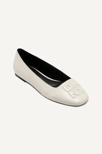Zapatos Planos Darianne con logotipo en relieve