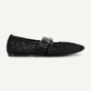 Zapatos Planos Mary Jane de malla Dade